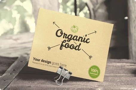 Organic Food Photo Mockup / Vegetables Vol.2