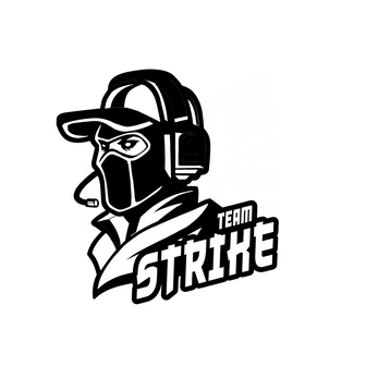 Team Strike Esports Logo Template