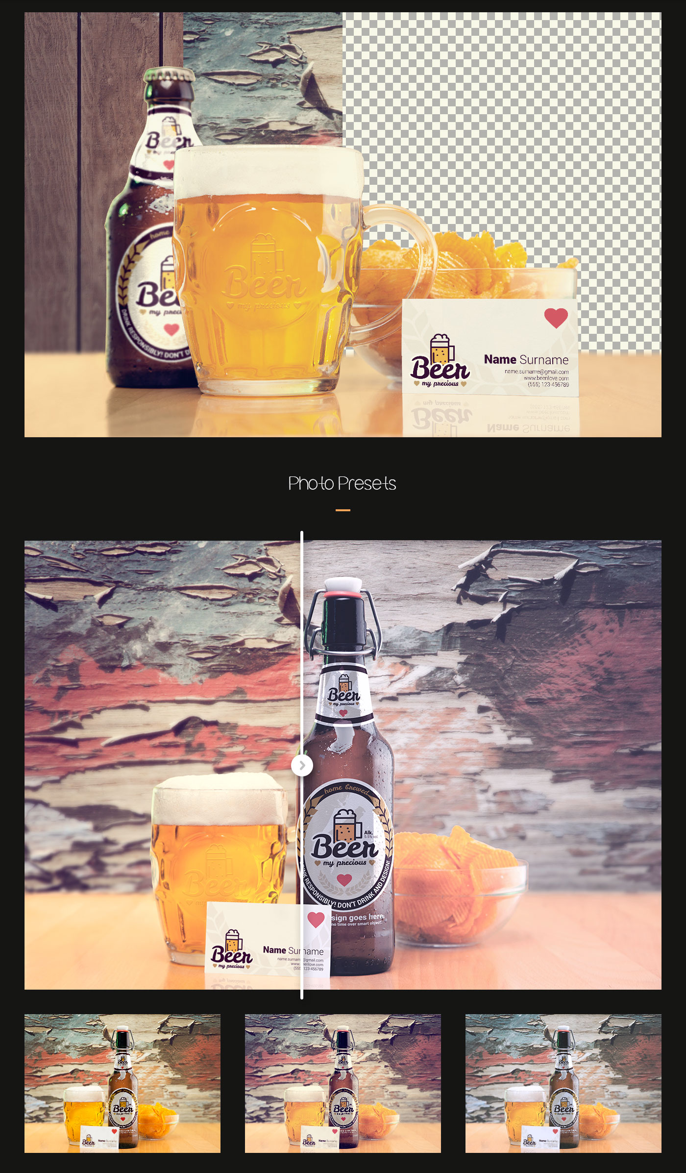 Download Craft Beer Package & Branding Mock-up - Retro Edition - CSForm