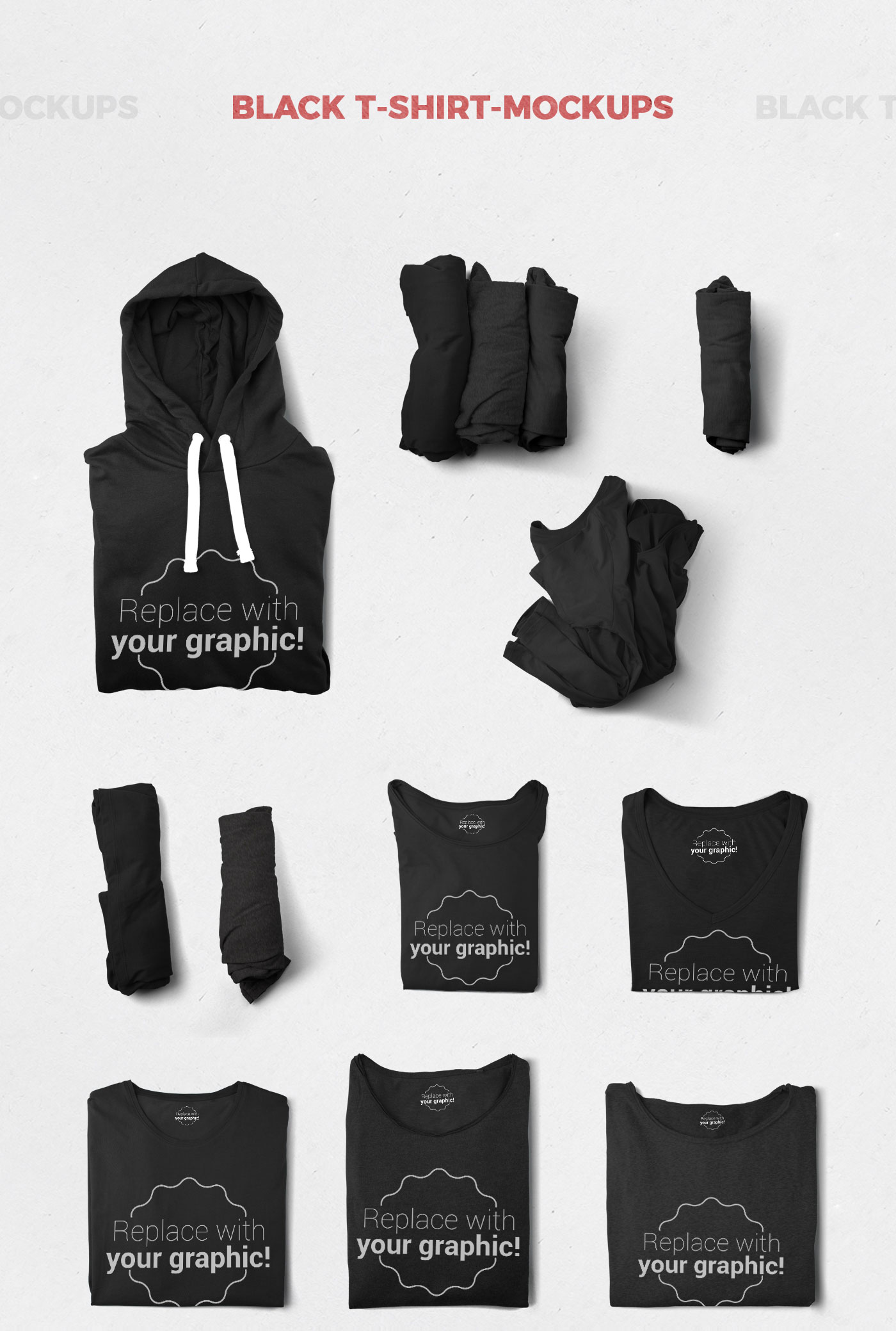 T-shirt Mockups and Packages - Hero Images Scene Generator ...