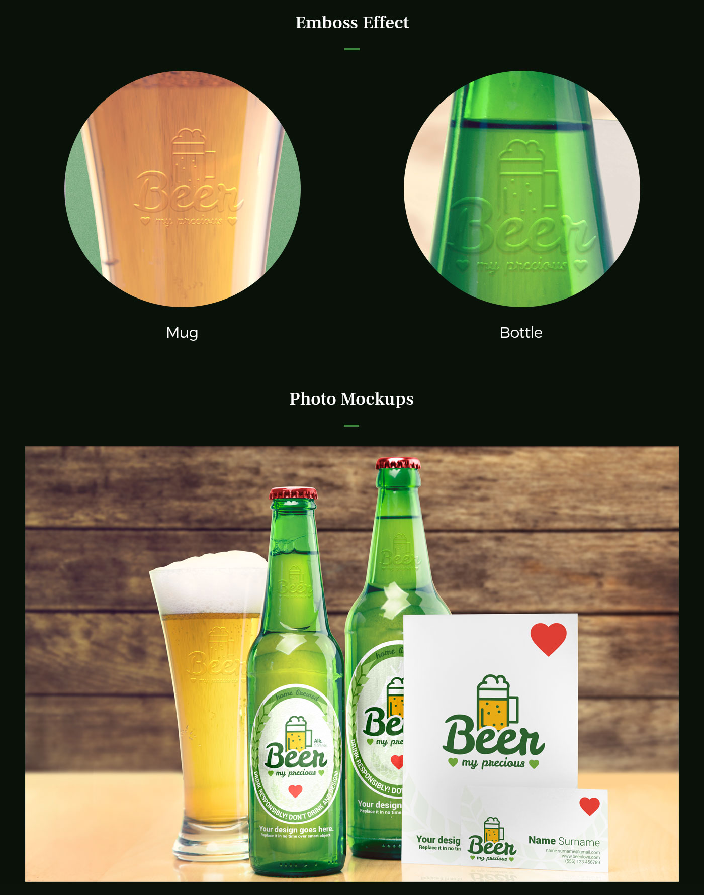 Download Beer Package & Branding Mockup - CSForm