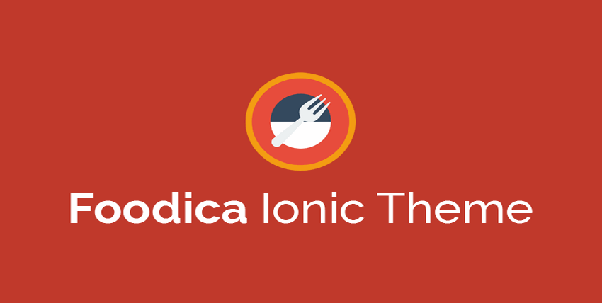 Foodica Ionic 3 Template