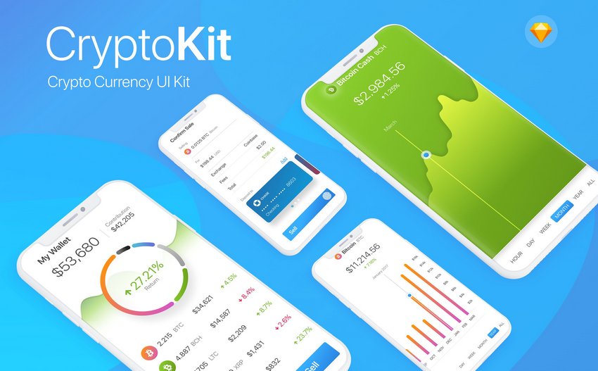 CryptoKit Cryptocurrency UI Kit