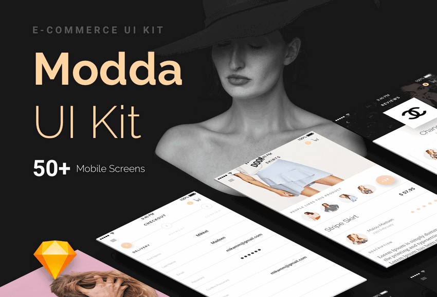 Modda Ecommerce UI Kit