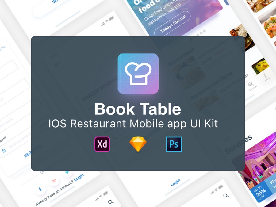 BookTable UI Kit
