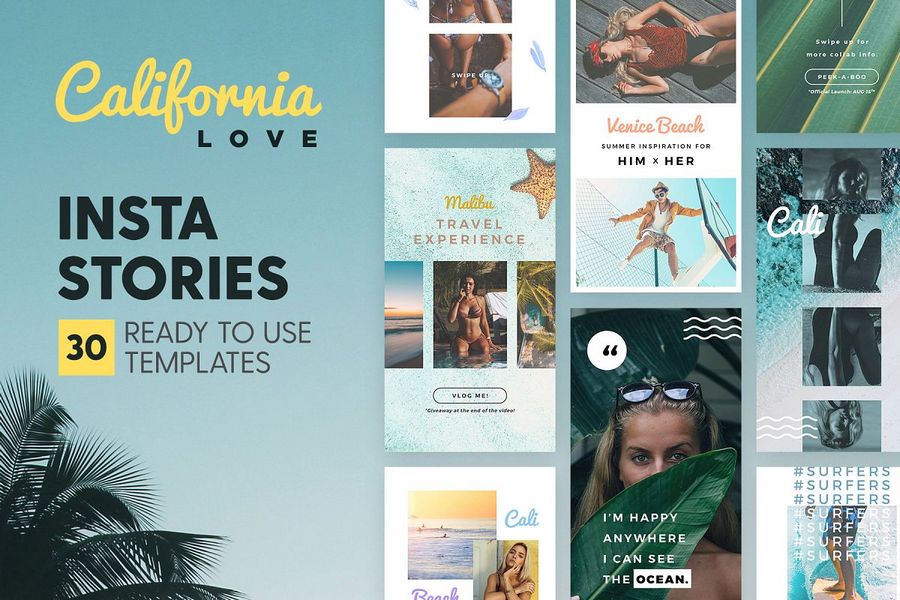 California Love Insta Stories