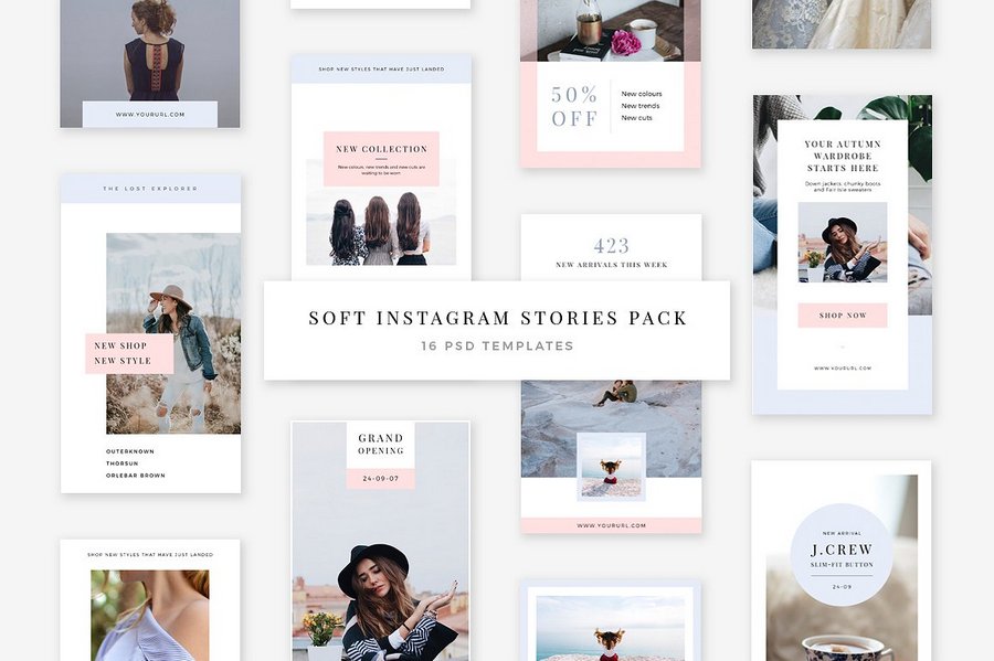 Soft Instagram Stories Pack