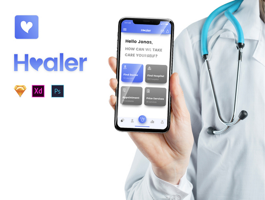 Healer App UI Kit