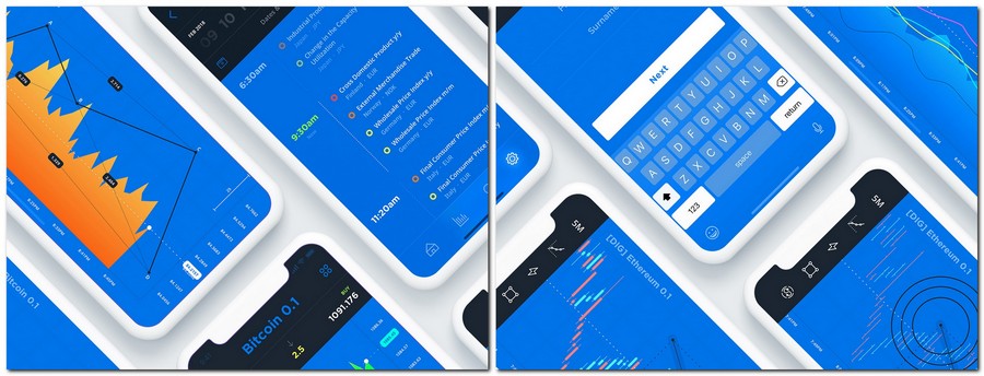 Stock Market App UI kit