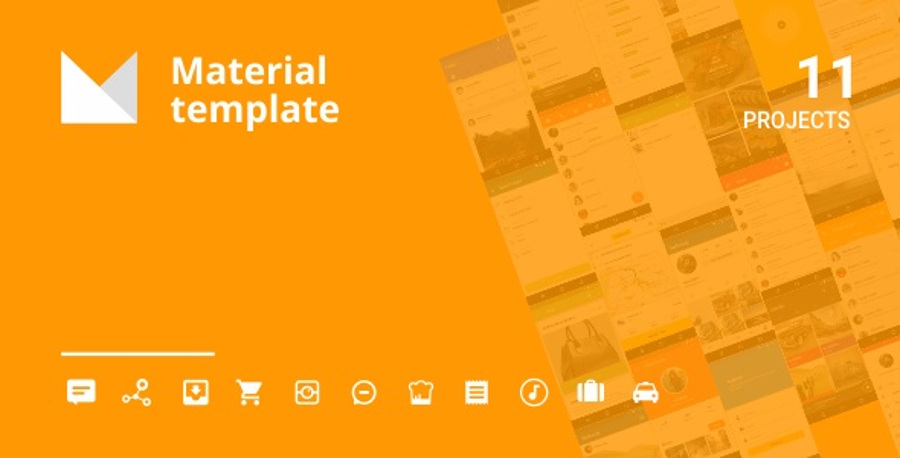 Android Material UI Template 4.0
