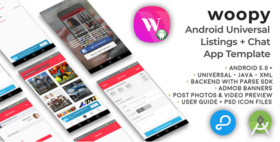 Woopy Android App Template