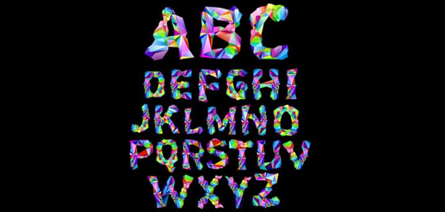 Colored fonts