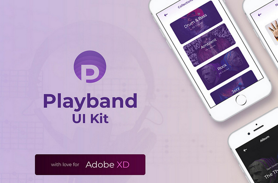 Playband Free Music UI Kit