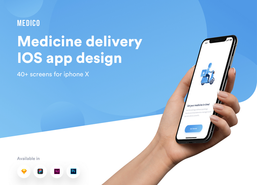 Medico iOS App UI Kit