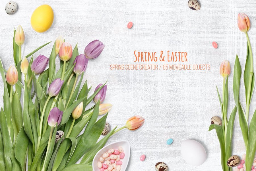 Spring and Easter Scene Creator