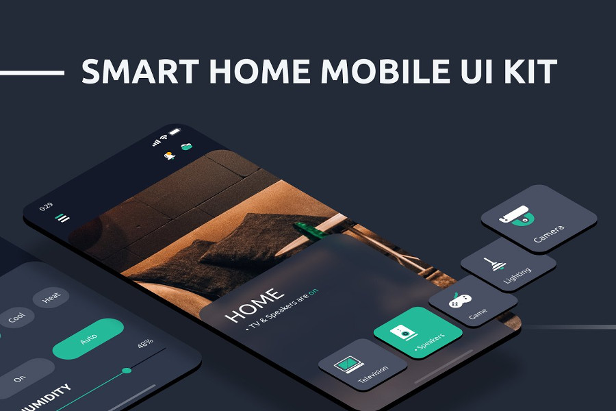 Aurorab Smart Home UI Kit