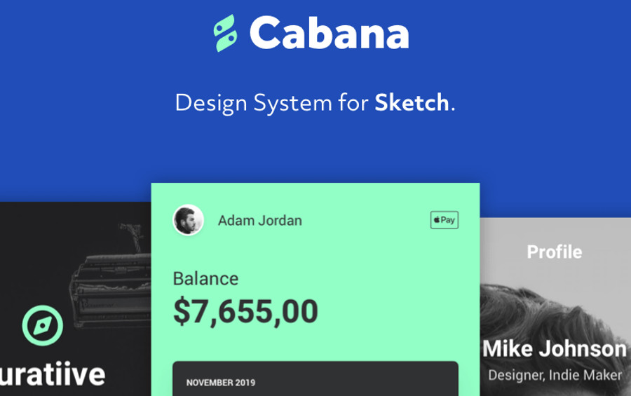 Cabana Design System for Sketch