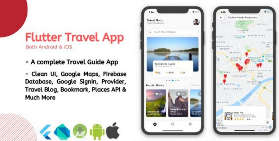 Flutter Travel App