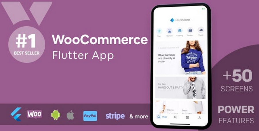 Fluxstore WooCommerce - Flutter E-commerce Full App