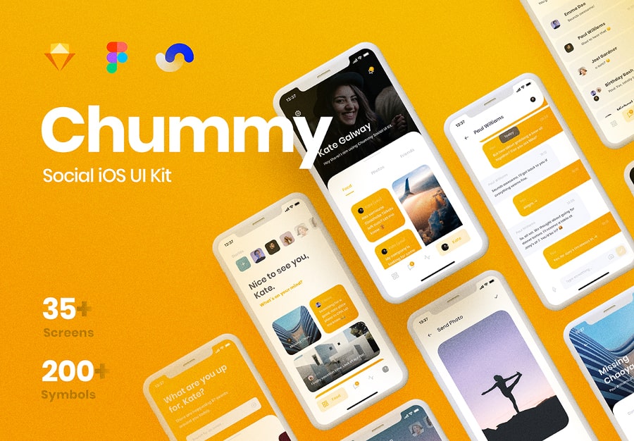 Chummy Social UI Kit