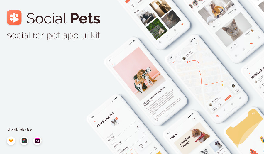 Social Pets UI Kit