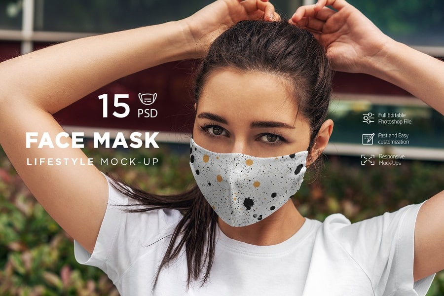 Download Free & Premium Face Mask Mockups: Top 12 List | CSForm