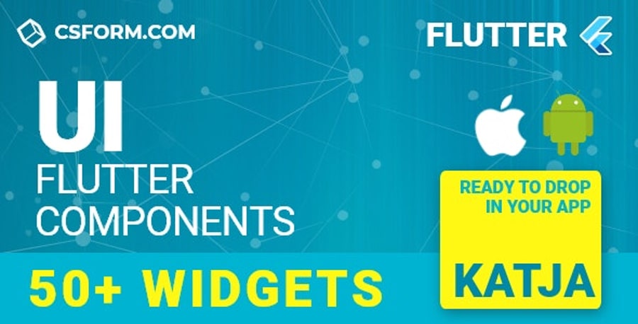 Katja Flutter UI Theme Template App