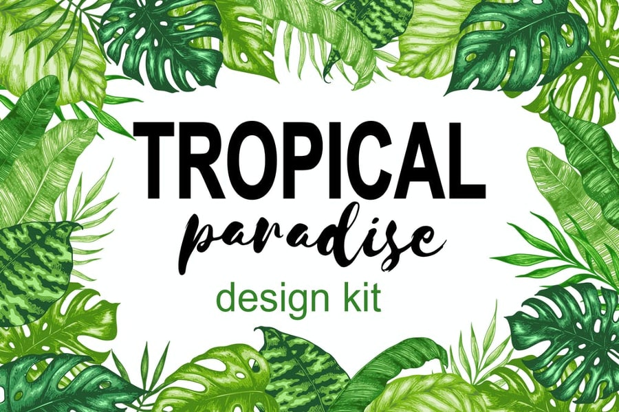 Tropical Paradise Design Kit