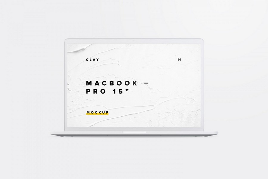 Free MacBook Pro Mockup 15-inch